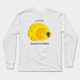 Bluecheek Butterflyfish Long Sleeve T-Shirt